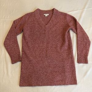 ATHLETA Wool and Cashmere Vital V-Neck Tunic, Size X-Small.
